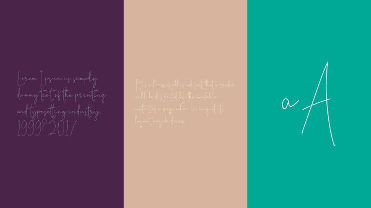 Viollet Signatture Font