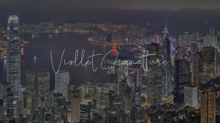 Viollet Signatture Font