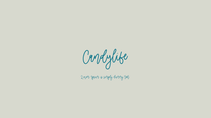 Candylife Font