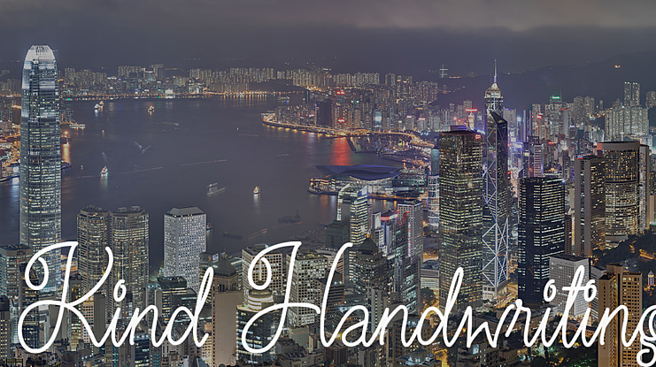Kind Handwriting Font Family