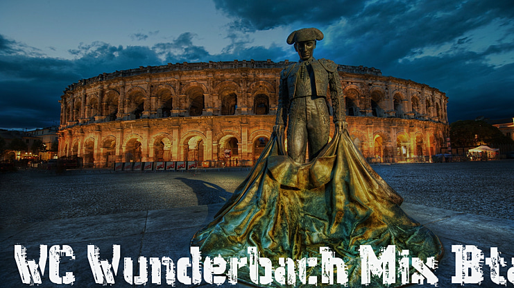 WC Wunderbach Mix Bta Font