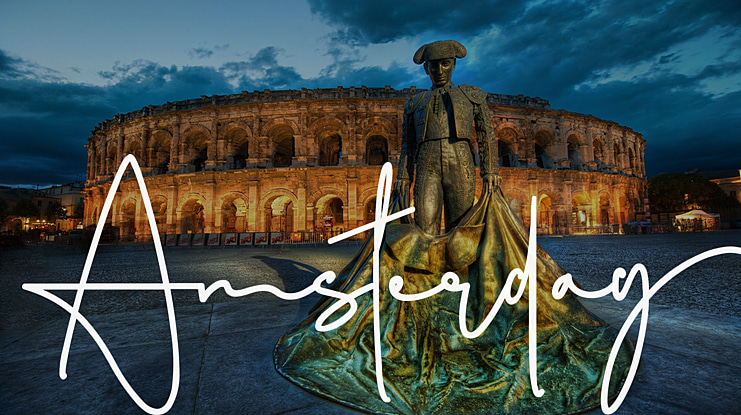 Amsterday Font