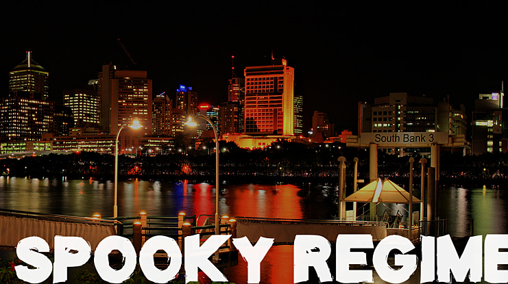 Spooky Regime Font