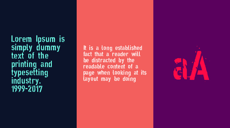 XXII Army Font Family