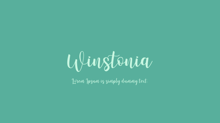 Winstonia Font