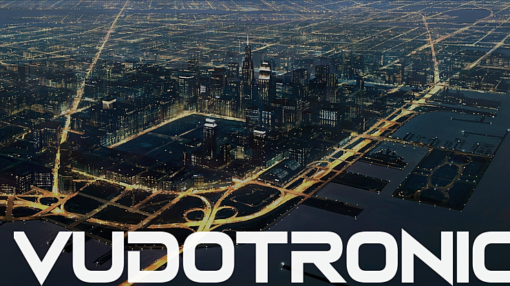 Vudotronic Font