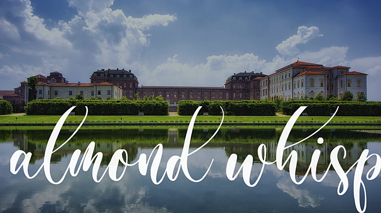 almond whisp Font