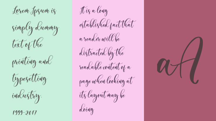 almond whisp Font