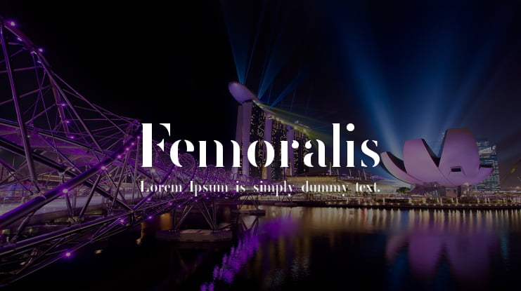 Femoralis Font