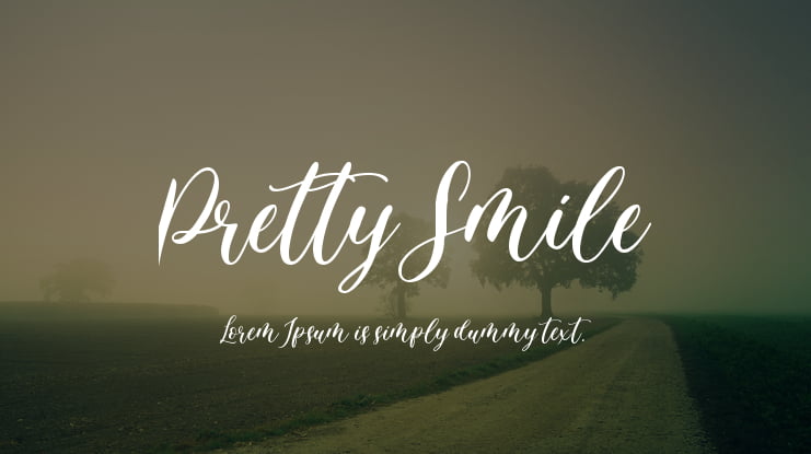 Pretty Smile Font
