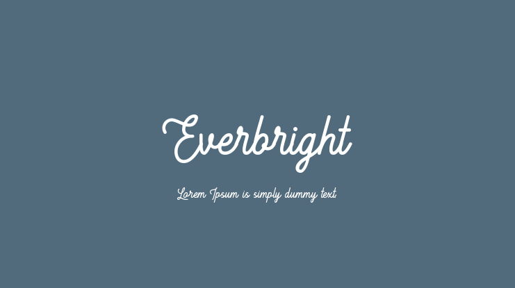 Everbright Font