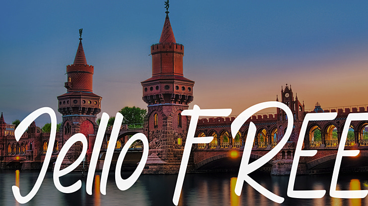 Jello FREE Font