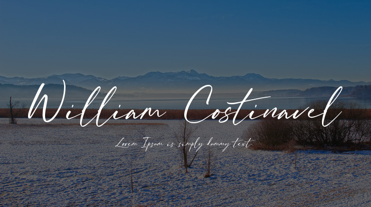 William Costinavel Font