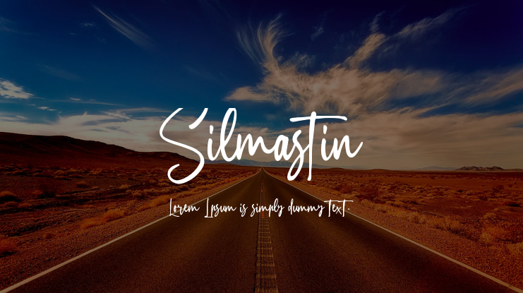 Silmastin Font