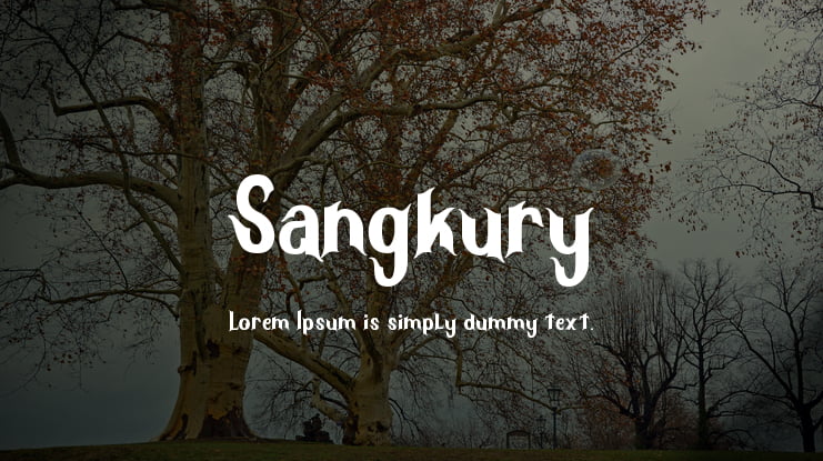 Download Free Sangkury Font Download Free For Desktop Webfont PSD Mockup Template