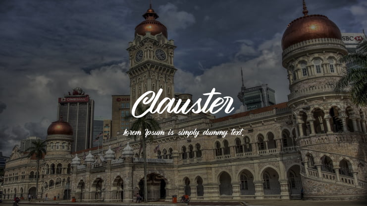 Clauster Font Family
