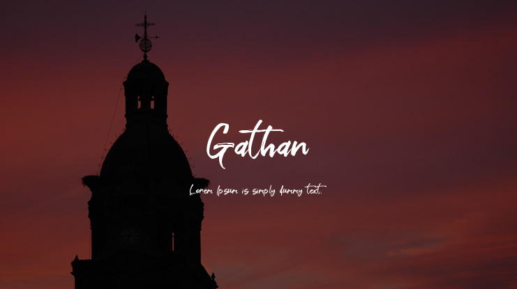 Gathan Font