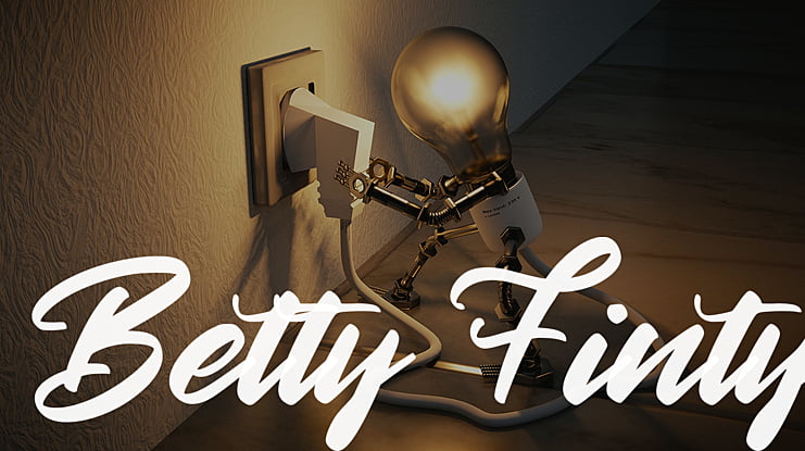 Betty Finty Font
