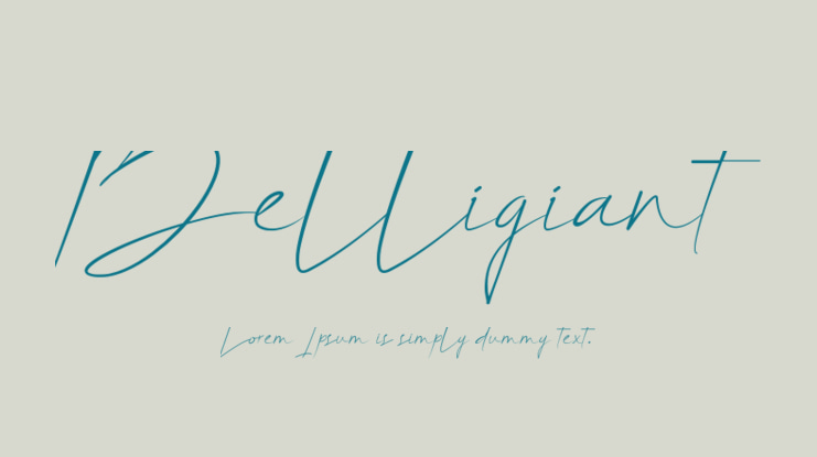 Belligiant Font