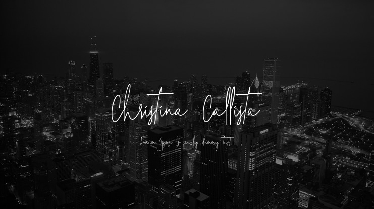 Christina Callista Font
