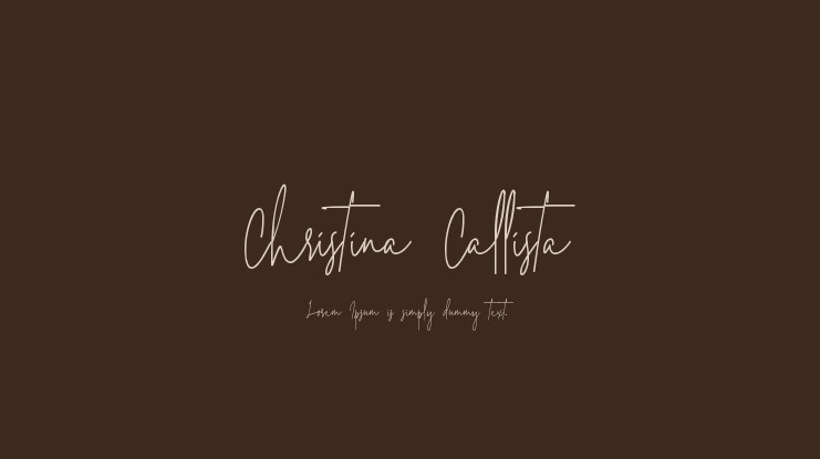 Christina Callista Font