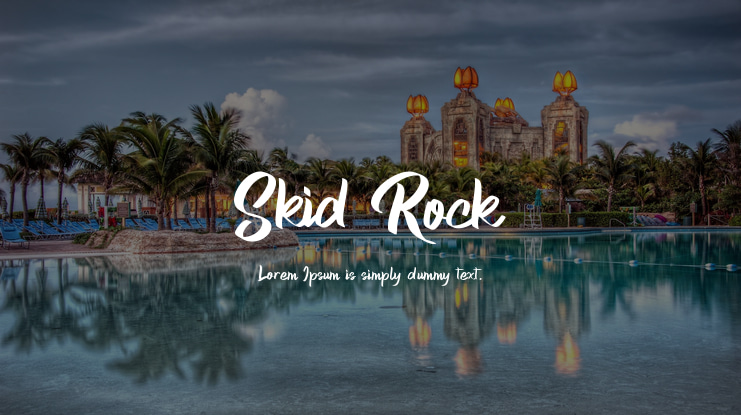 Skid Rock Font