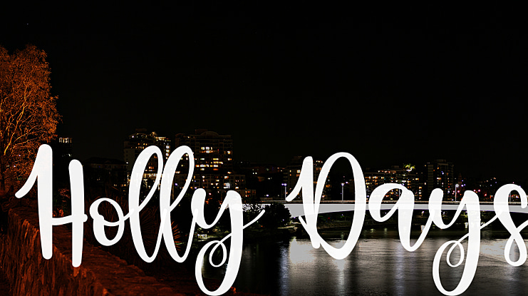 Holly Days Font
