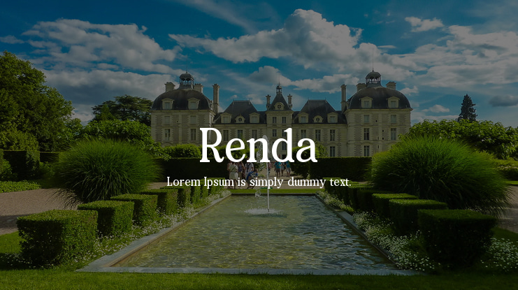 Renda Font