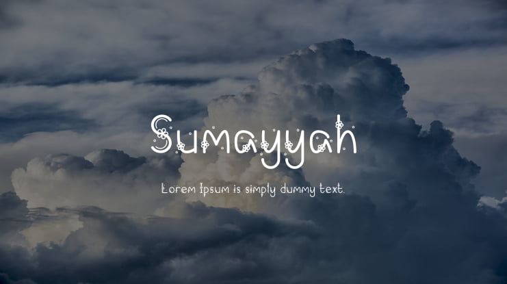 Sumayyah Font