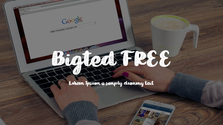 Bigted FREE Font