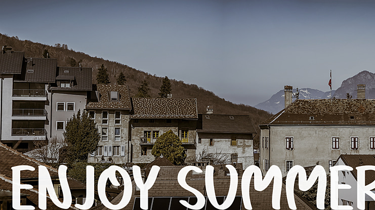 Enjoy Summer Font
