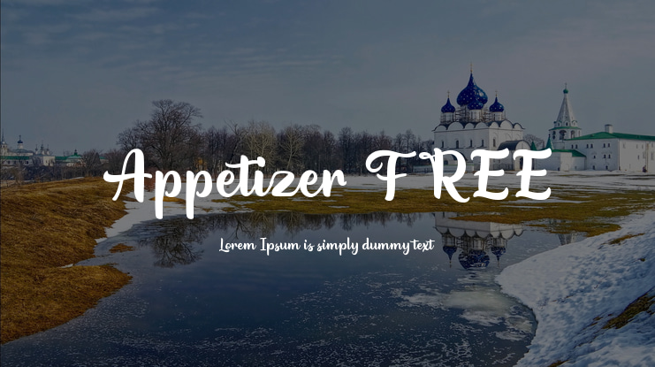Appetizer FREE Font