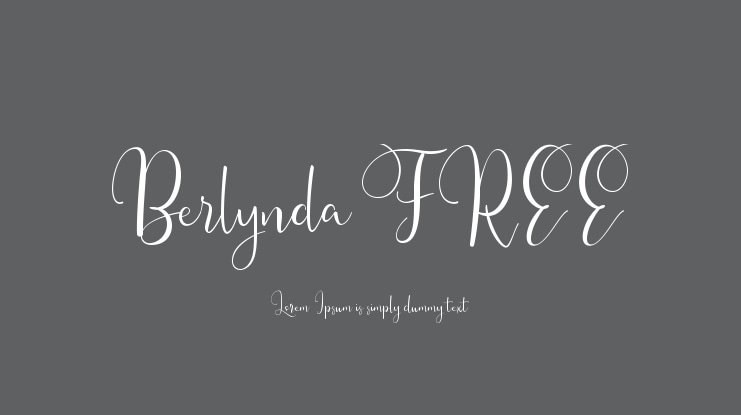 Berlynda FREE Font