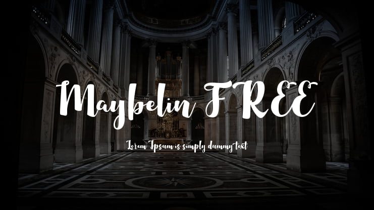 Maybelin FREE Font