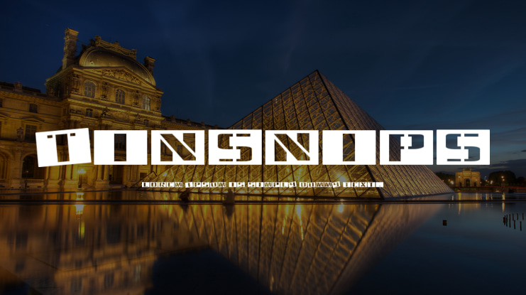 Tinsnips Font