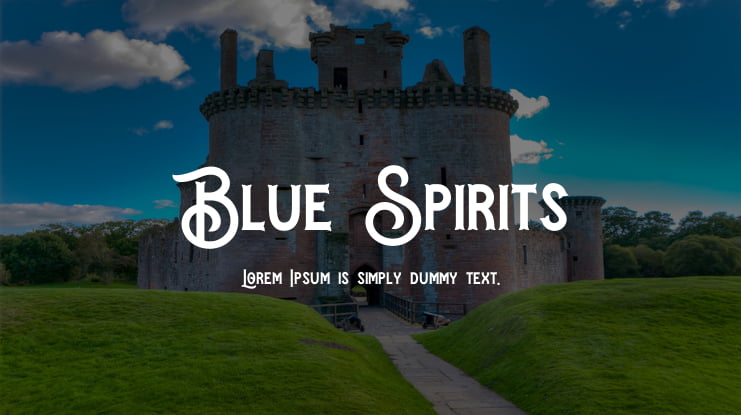 Blue Spirits Font Family