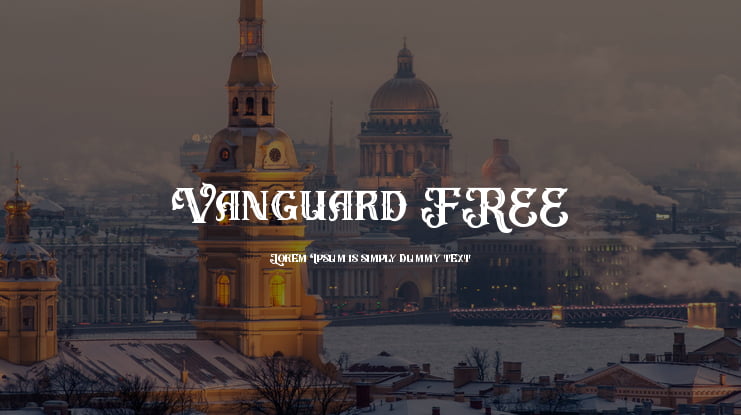 Vanguard FREE Font