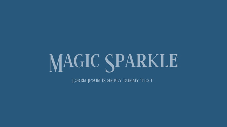 Magic Sparkle Font