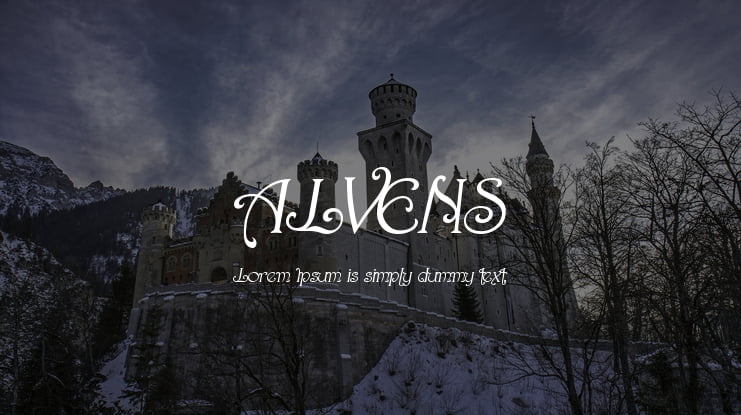 ALVENS Font