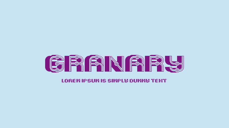 Granary Font Family