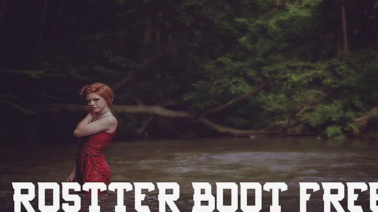 Rostter boot FREE Font