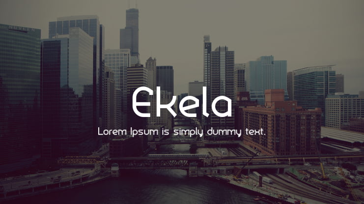 Ekela Font Family