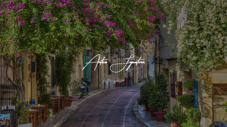 Antica Signature Font