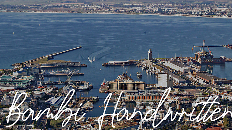 Bambi Handwritten Font