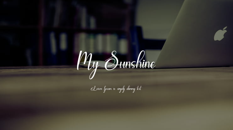 My Sunshine Font