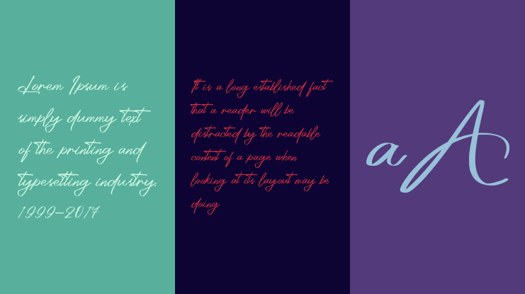 Platinum Signature Font