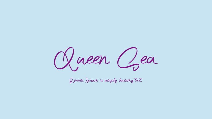 Queen Sea Font