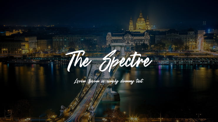 The Spectre Font