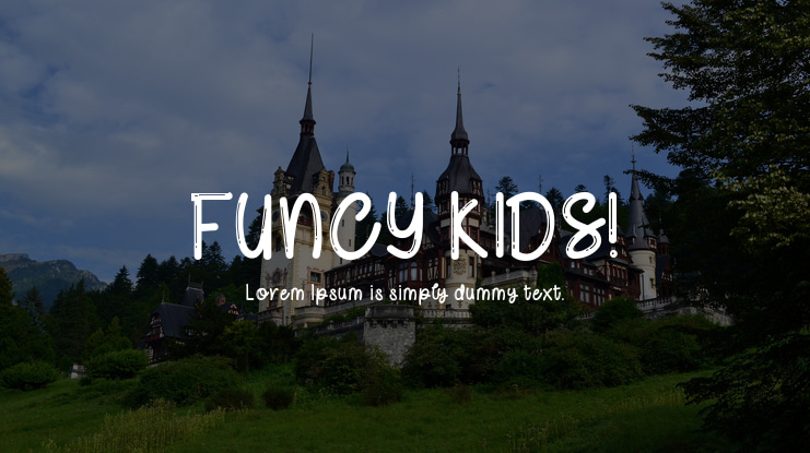 FUNCY KIDS! Font