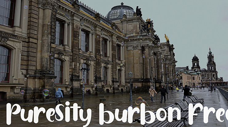 Puresity Burbon FREE Font Family